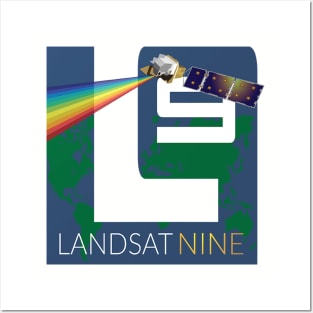 Landsat 9 Posters and Art